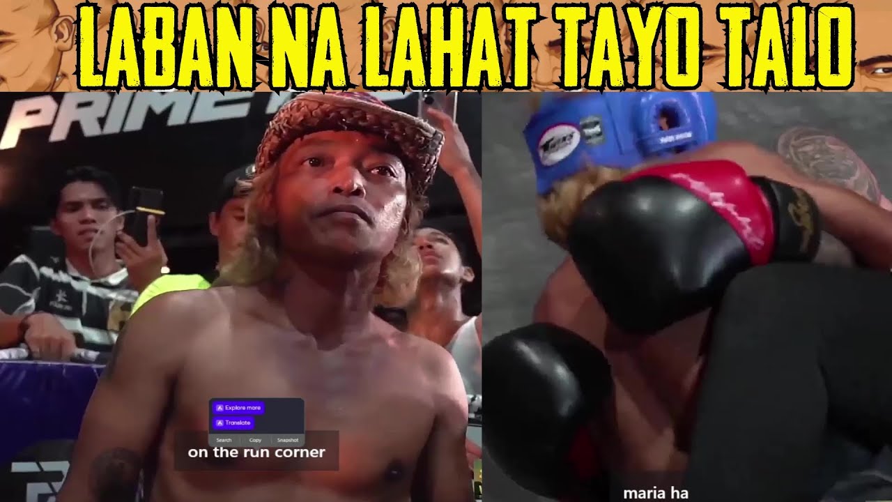 BAD BOY NG CEBU VS PH LOOPER FERDINAND DE LA MERCED - THE BOXING MATCH?!