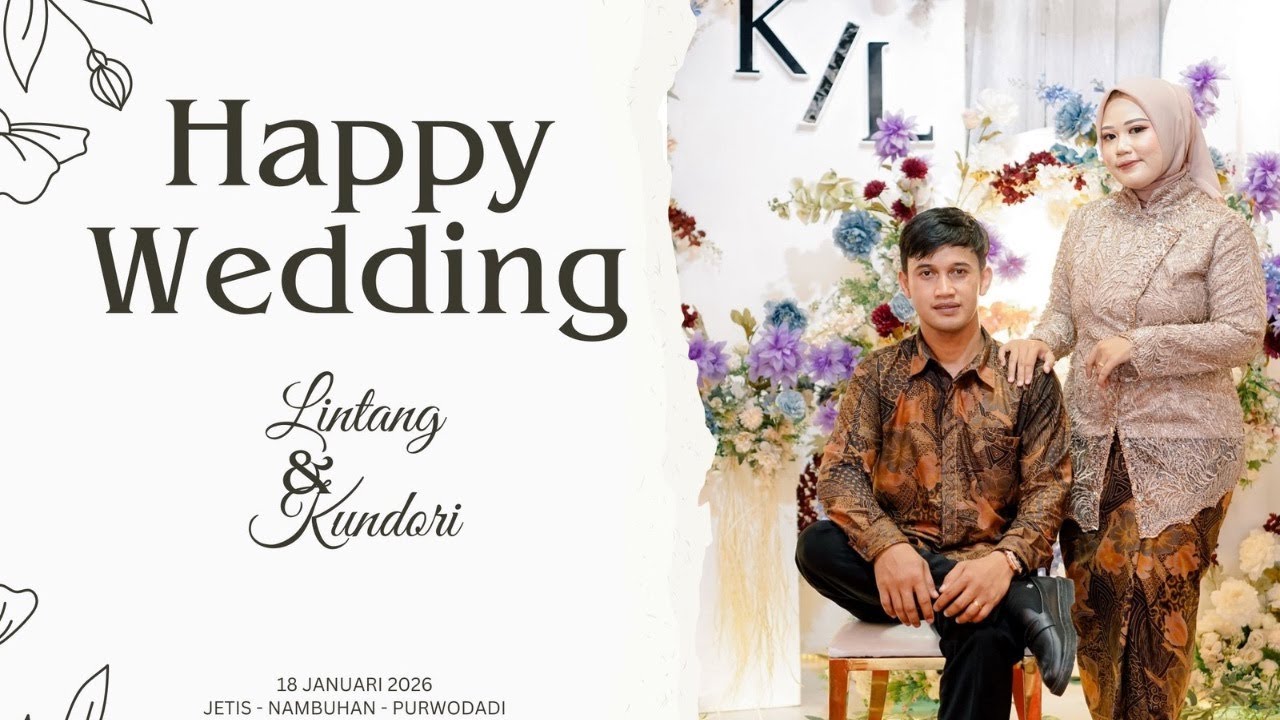 🔴#LIVE PENGAJIAN CAK COY - WEDDING LINTANG & KUNDORI - JK AUDIO - JETIS NAMBUHAN - 18 JANUARI 2026