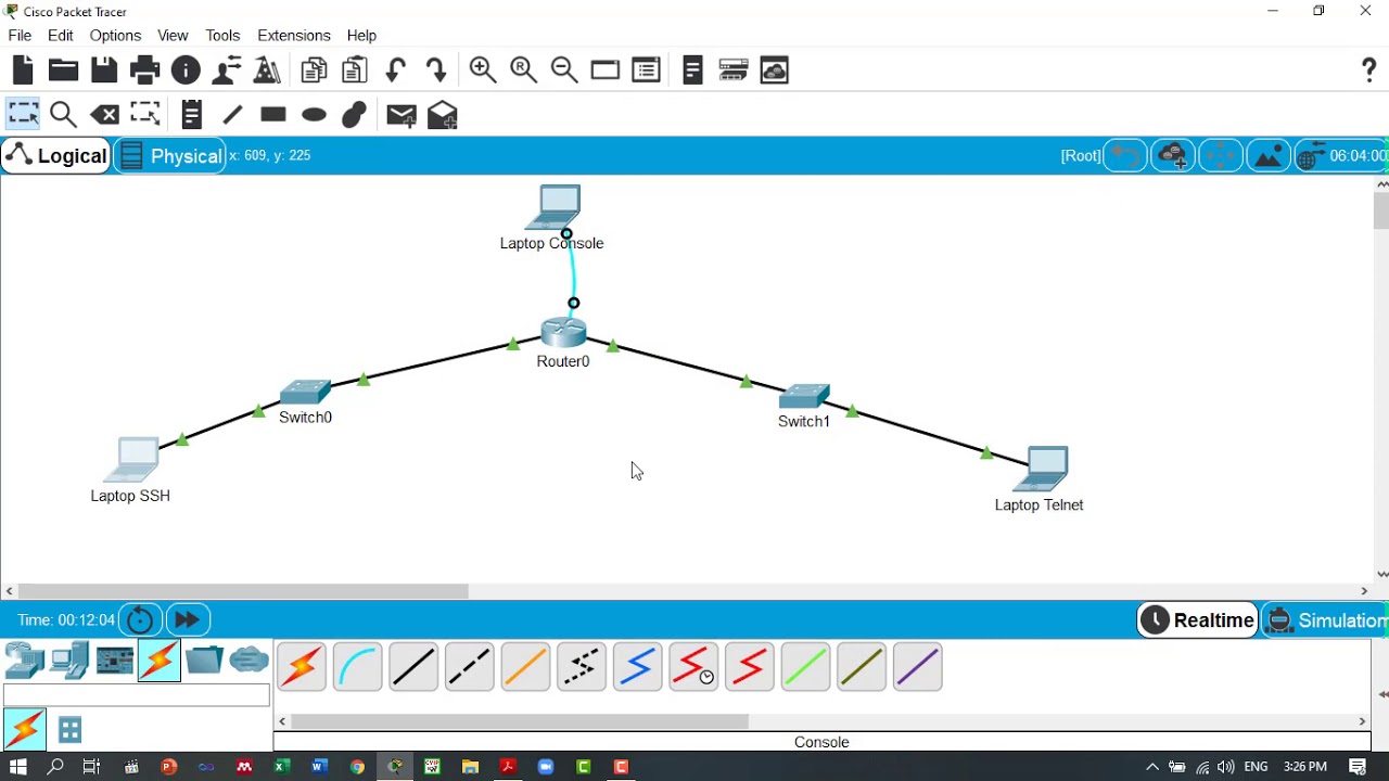 Lab 5 - Configure Console, Telnet and SSH Authentication on Cisco Routers