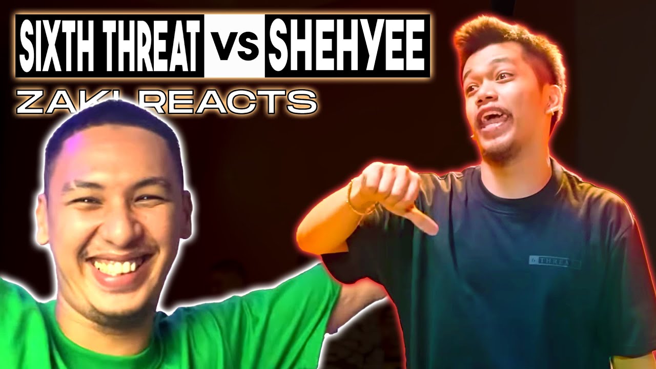 𝐙𝐚𝐤𝐢 𝐑𝐞𝐚𝐜𝐭𝐬 - Sixth Threat vs Shehyee | Kay Shehyee yun? | MATIRA MAYAMAN SEMI-FINALS