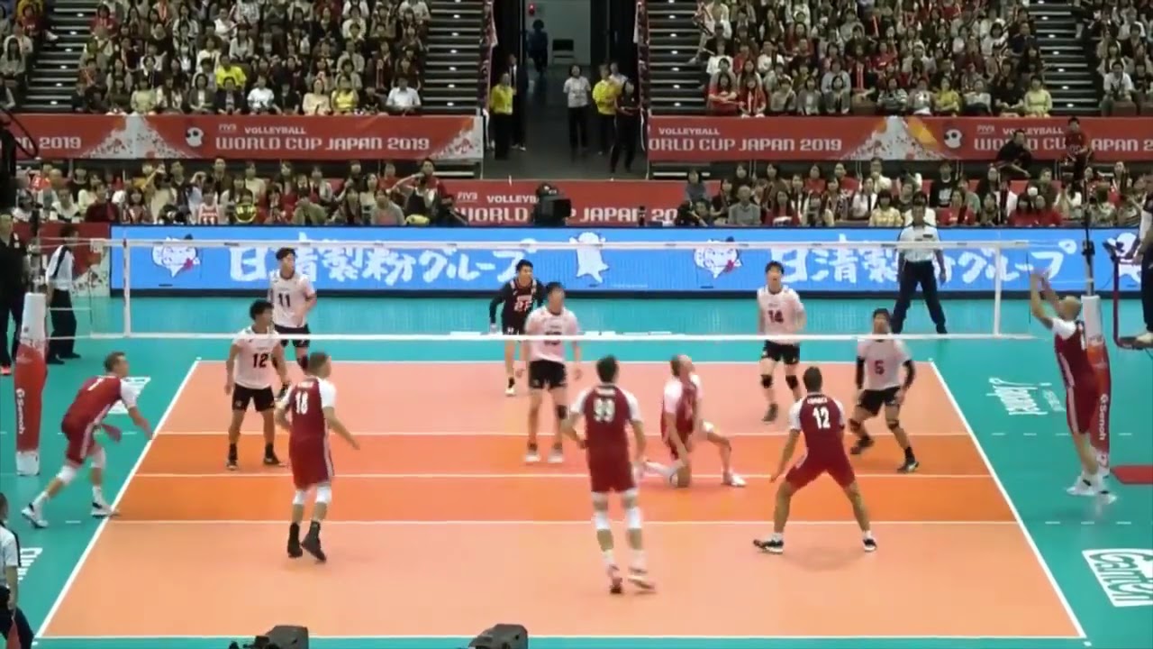 POLAND v JAPAN | SET 4 | OCT 5 | 2019 JAPAN WORLD CUP | MEN'S VOLLEYBALL