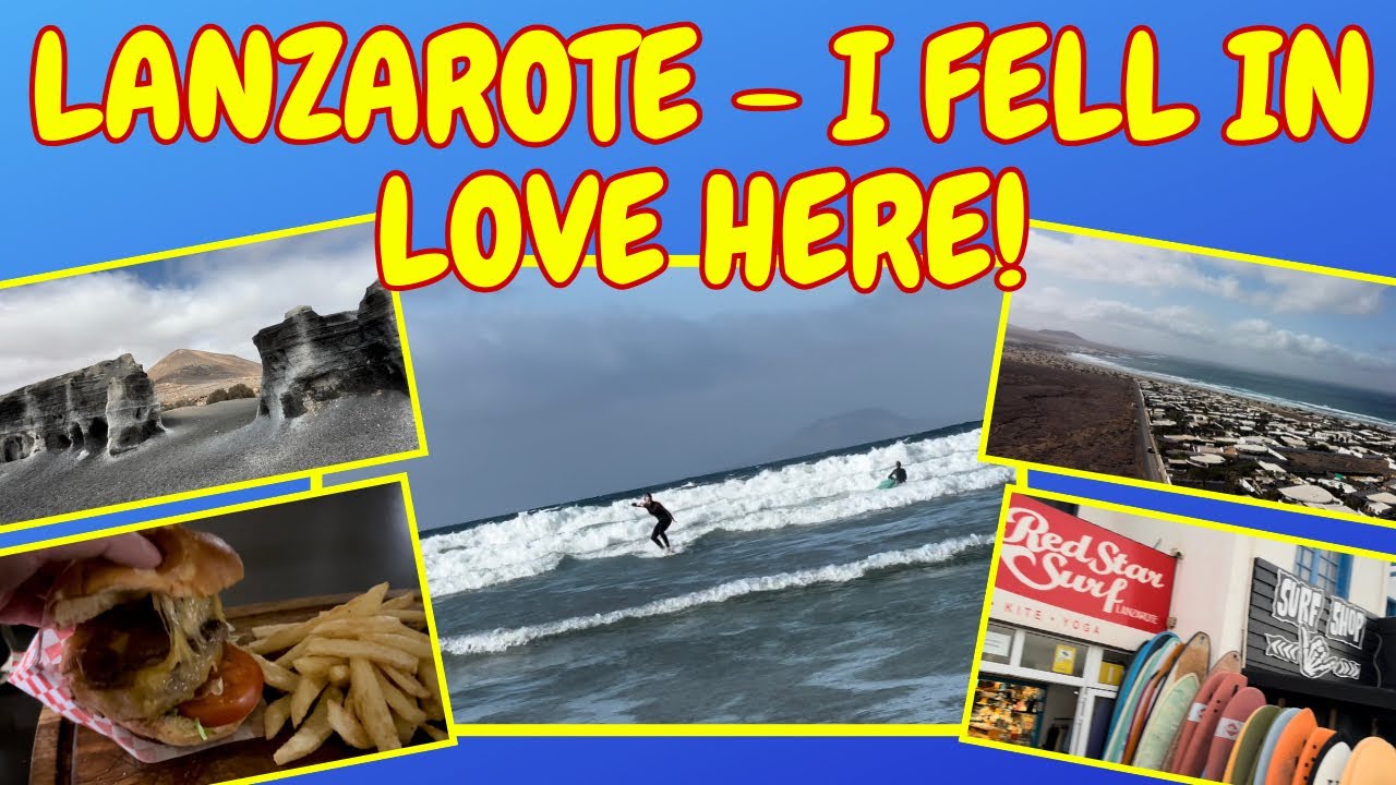 LANZAROTE - ROAD TRIP DAY - I FELL IN LOVE HERE!