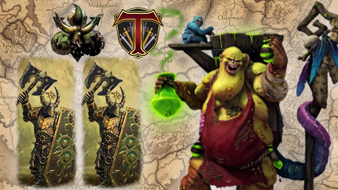Fat Nurgle Chosen | Norsca vs Nurgle - Total War Warhammer 3