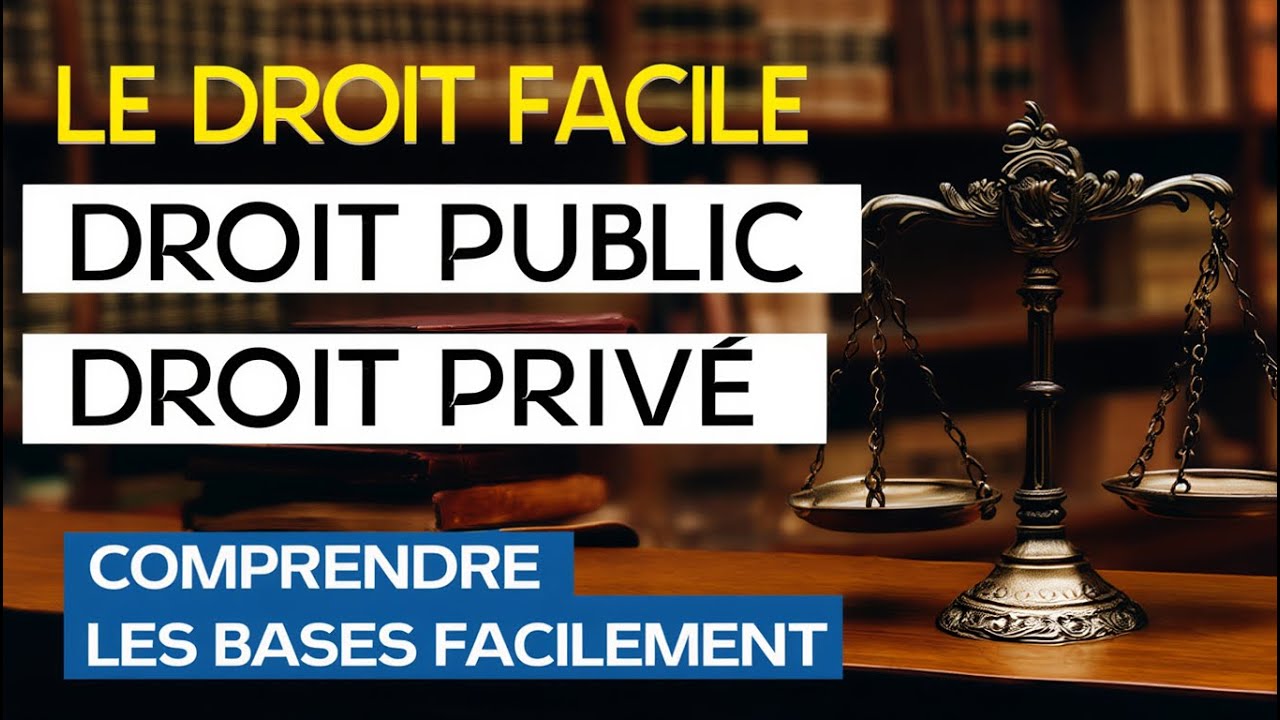 Droit public vs droit privé  comprendre la SUMMA DIVISIO explication simple et claire