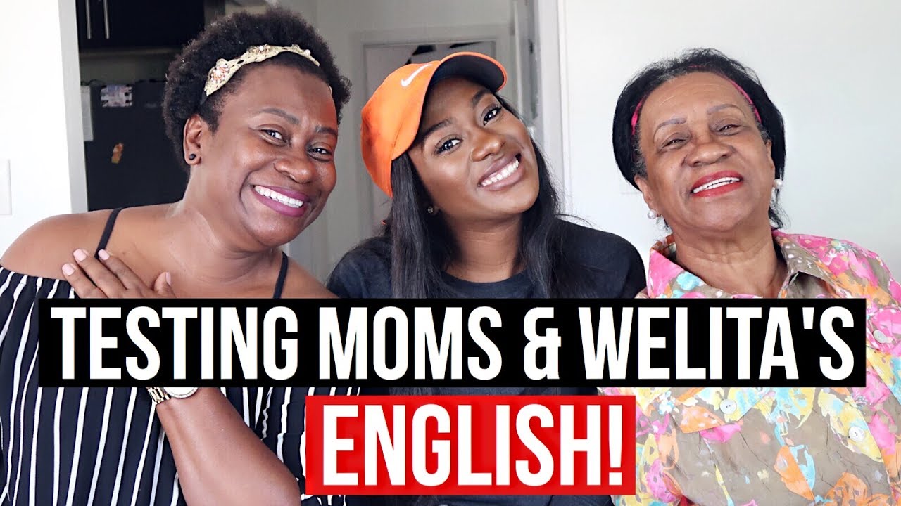 Lets See How Much English My Mom and Welita know?  Cuánto Inglés Sabe Mi Mamá y Mi Abuela??