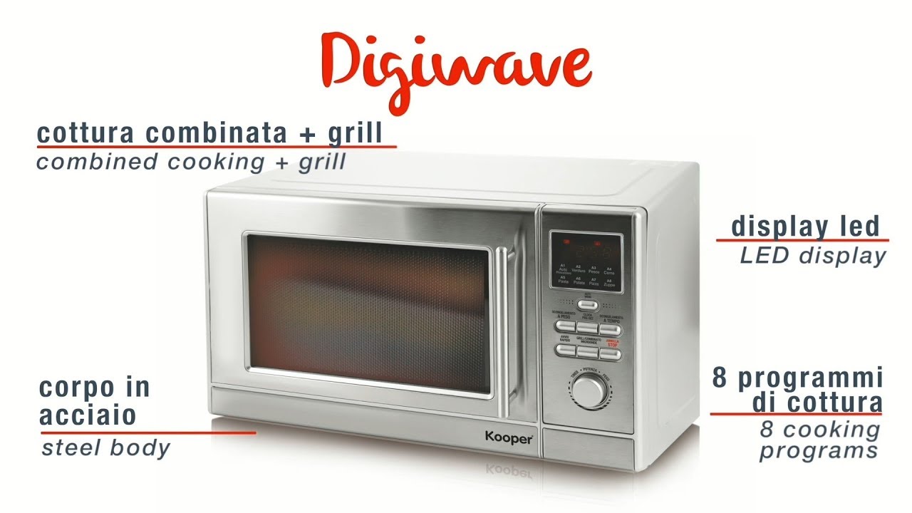 Digiwave Forno a microonde digitale