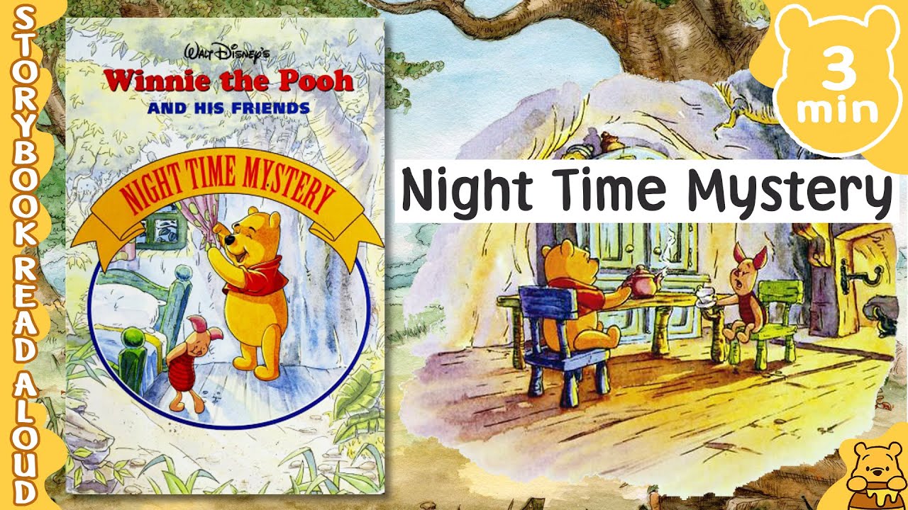 Winnie the Pooh: Night Time Mystery (Mouse Works, 1994)『📚Kids Book Read Aloud』