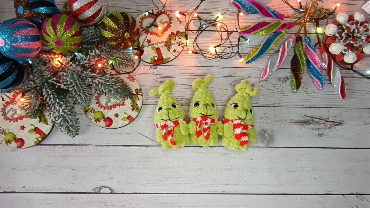 МК🎄 Гринч брелок!!!