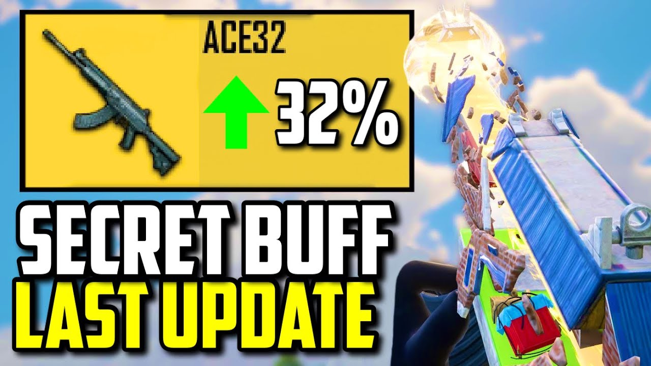 ACE32 WAS BUFFED!? | PUBG Mobile