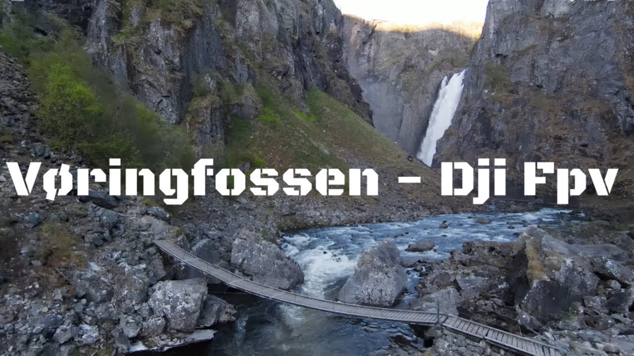 DJI FPV Drone - Vøringsfossen - Hardangervidda - Eidfjord - Vestland - Norway 🇳🇴 Norge - 4K - 60 FPS