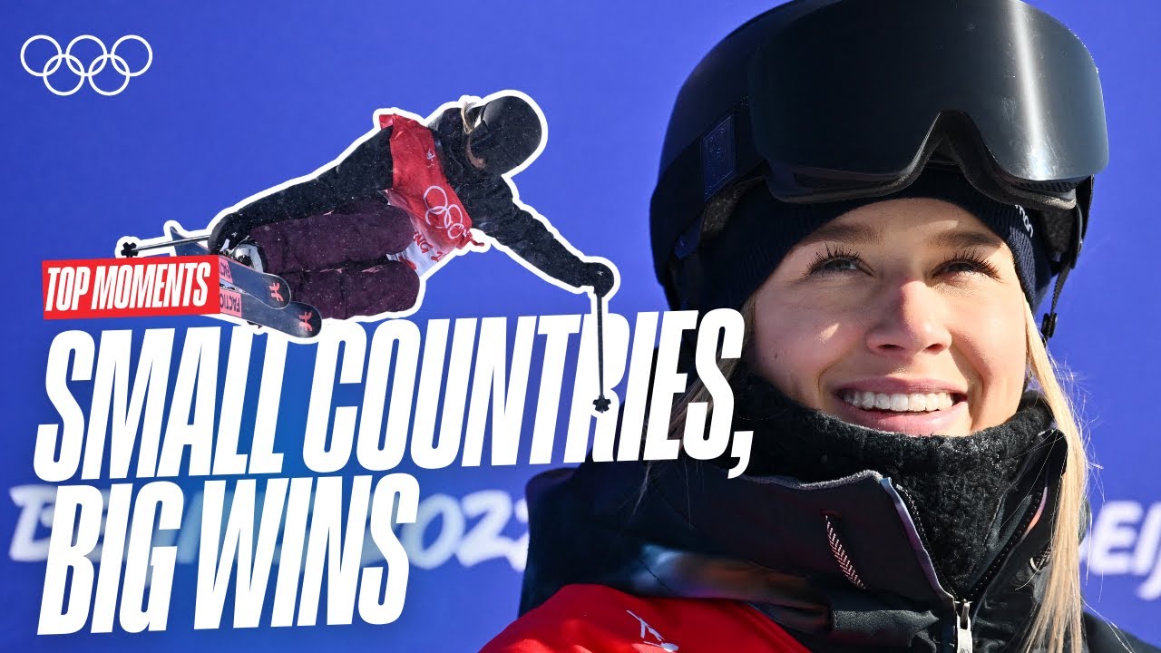 Showing The World How It's Done! 🤩❄️ | Winter Olympic Medals From Small Nations | Top Moments