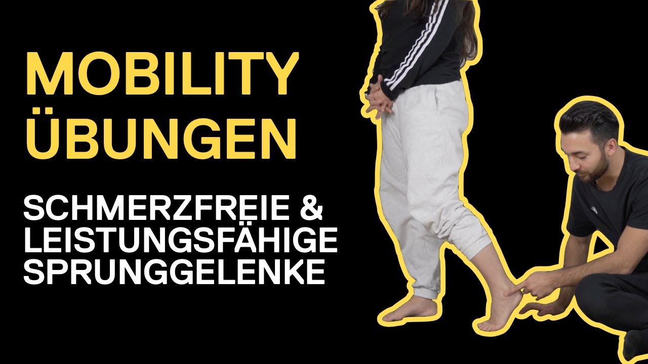 SPRUNGGELENK MOBILITY ÜBUNGEN - Diese Übungen dürfen nicht fehlen (auch nach Bänderriss und OP)