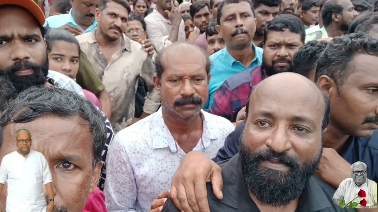 വിപ്ലവ പോരാട്ടങ്ങളിലൂടെ ജന മനസ്സിലെ ജനനായകൻസഖാവ് വിഎസിനെ അവസാനമായി കാണാൻ സഖാക്കൾക്കൊപ്പം പുന്നപ്രയിൽ