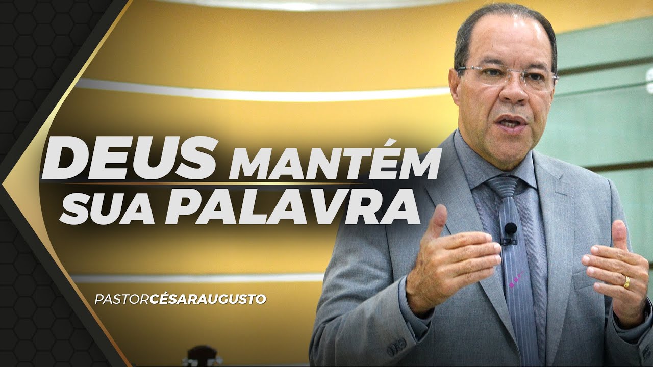 Deus mantém Sua Palavra - 28/04/2020 - JOÃO PESSOA-PB - Pr. César Augusto