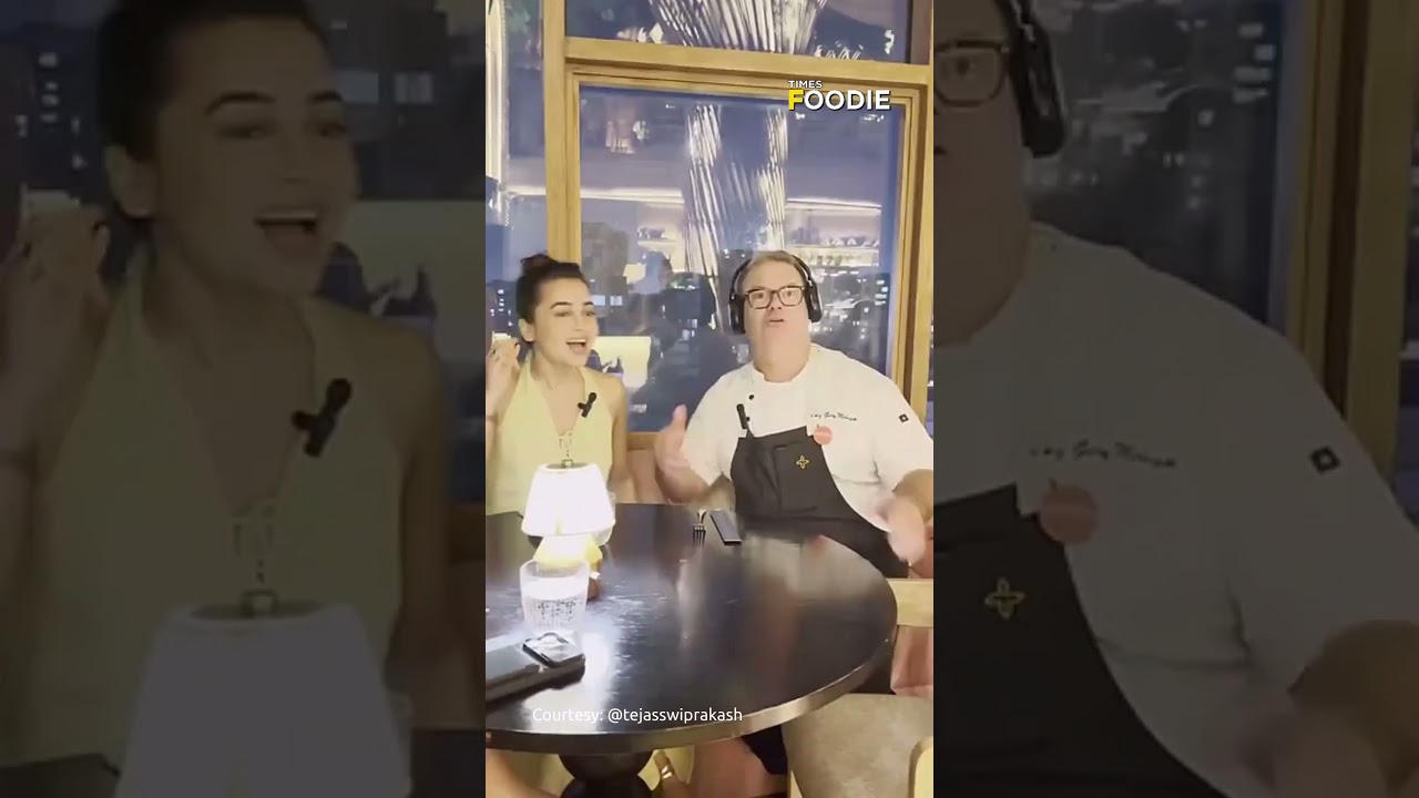 Tejasswi Prakash plays FUN whisper challenge with Chef Gary Mehigan 😂 