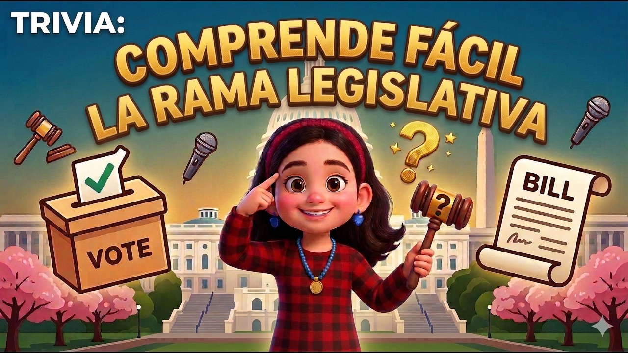 🔥 Civics en Español: La Rama Legislativa explicada | Middle & High School en EE.UU.