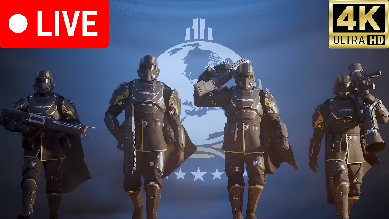 力德遊戲 - Helldivers 2 (絕地戰兵2) / 再次回歸捍衛民主｜Returning to defend democracy 06 [難度10] 4K Ultra HD