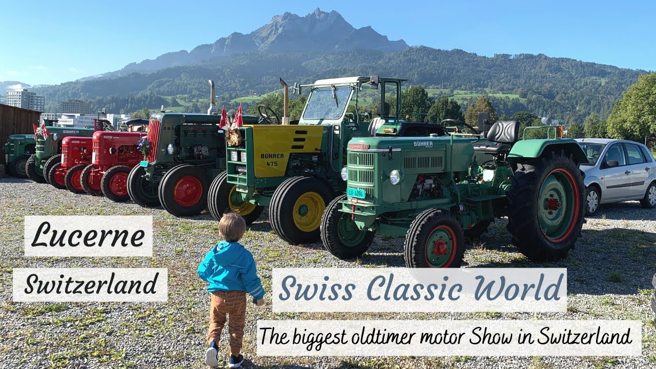 Old-timer Cars & Tractors at the Swiss Classic World 2021 (Lucerne, Switzerland)