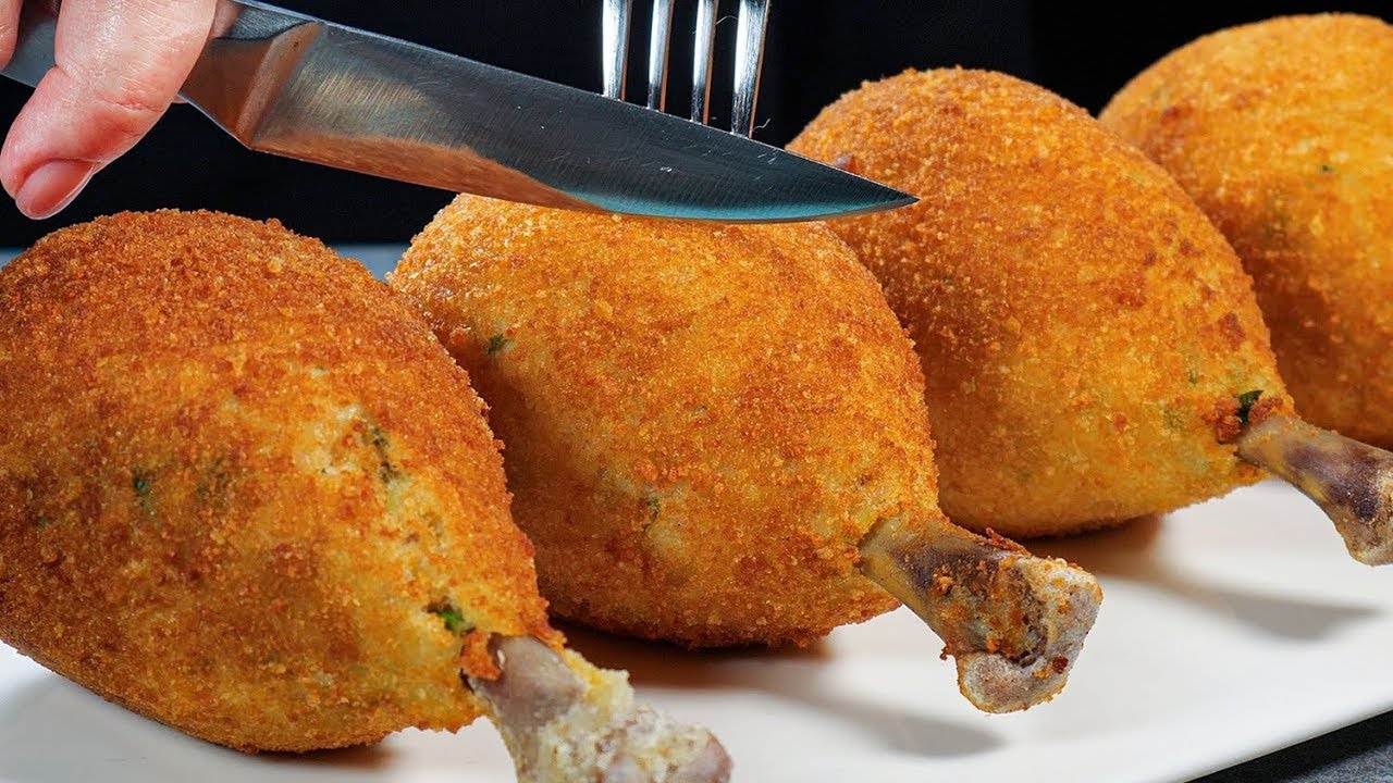 FRIED CHICKEN DRUMSTICK | very delicious! Few people know this trick for cooking chicken legs!