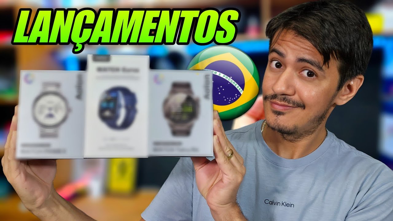 Novos Smartwatch no Brasil | Ser&aacute; que s&atilde;o bons? Primeiras impress&otilde;es.