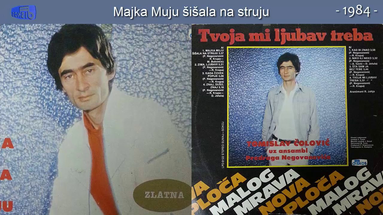 Tomislav Colovic - Majka Muju sisala na struju - (Audio 1984)