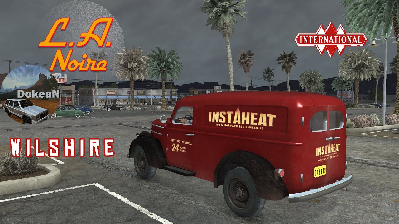 1939 International 'InstaHeat' Van - L.A.Noire