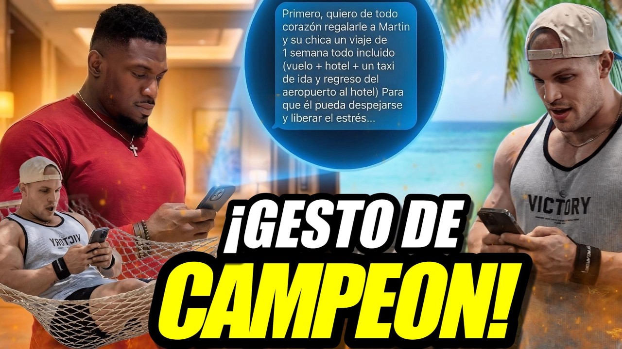 ¡JACKED REGALA UN VIAJE A MARTIN PARA SANAR! El GESTO de CAMPEÓN que SORPRENDE tras en Arnold