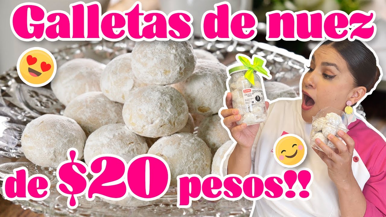 Galletas de Nuez / Besitos de nuez / Galletas de nuez del Panama  🌰😱😲 | Como hacer besos de nuez