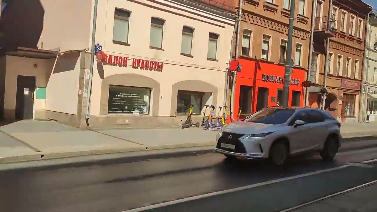 ❌Трамвай №9. Белорусский вокзал — МИИТ