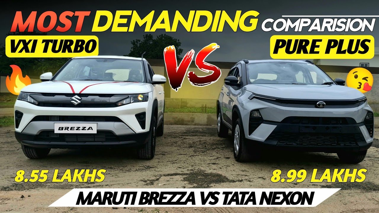 Maha Comparison 🔥 2026 New Maruti Brezza VS Tata Nexon 