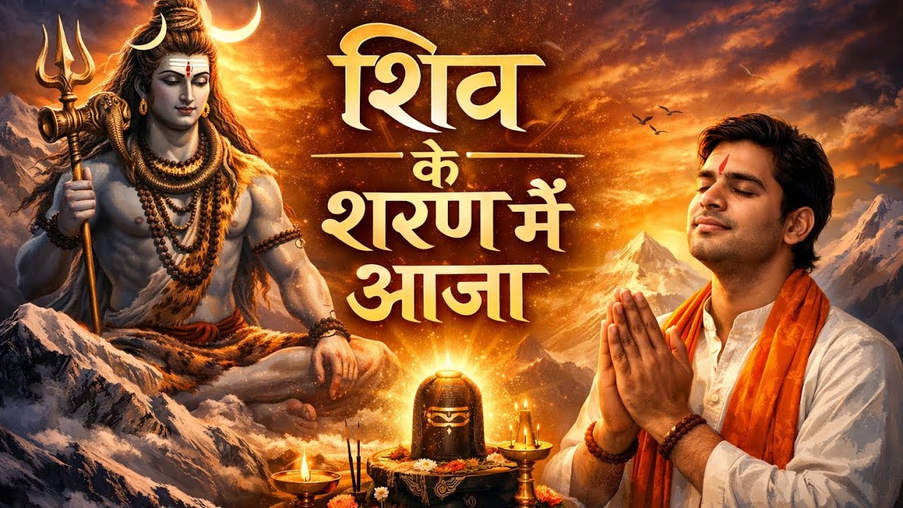 🌅 सुबह का सबसे प्यारा शिव भजन | शिव की शरण में आ जा | Bhole Baba Song🕉️☘️☘️🔱🔱👏👏