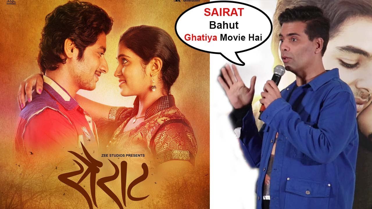 Karan Johar&rsquo;s SHOCKING Comment On Sairat V/S Dhadak In Front Of Ishaan Khatter And Janhvi Kapoor
