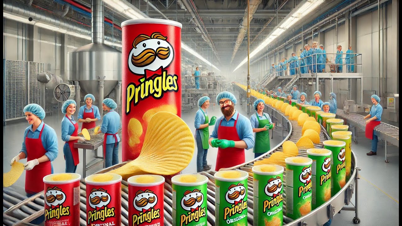 How Pringles Are Made in the Factory: Inside the Snack Production Process!