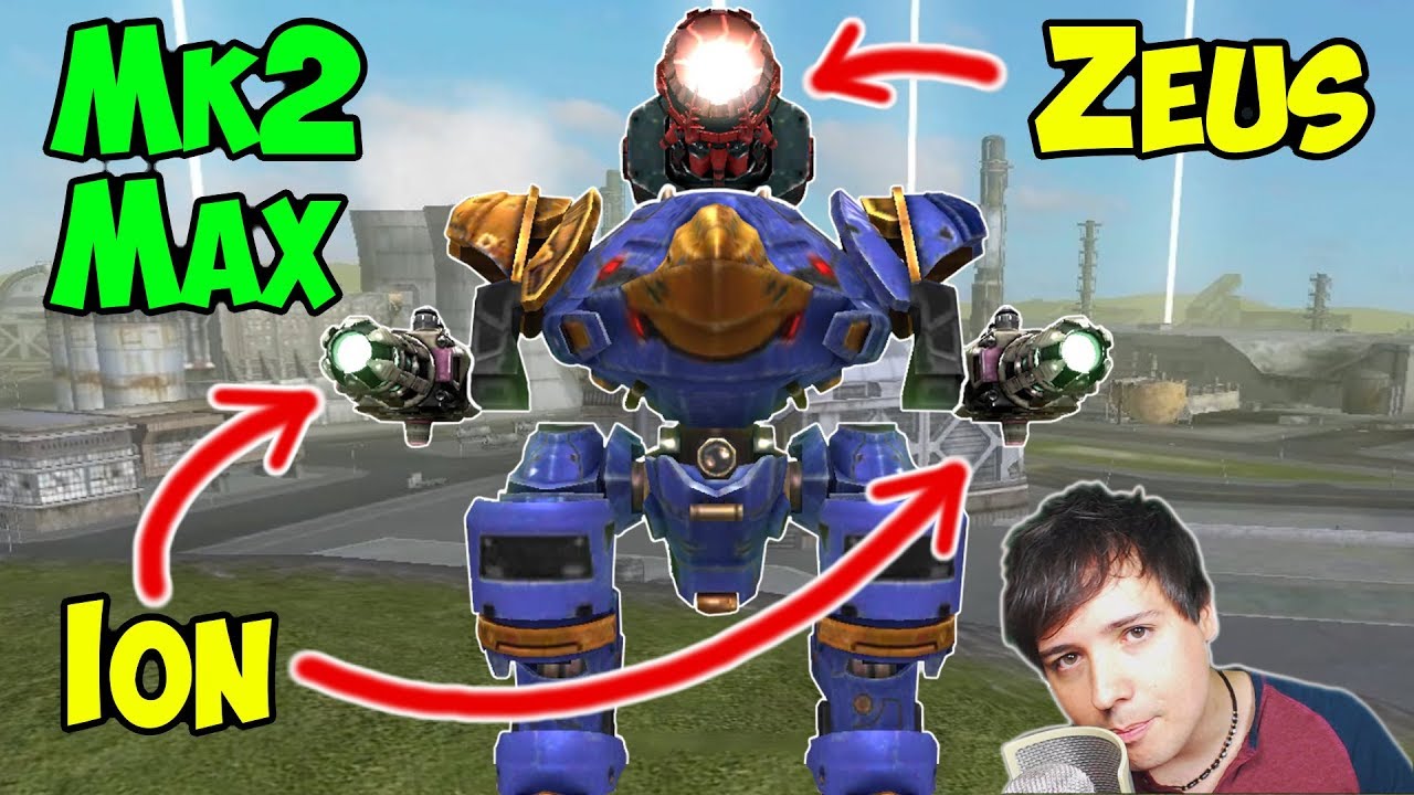 Mk2 Zeus & Ion Inquisitor Gameplay - War Robots Viewer Request WR