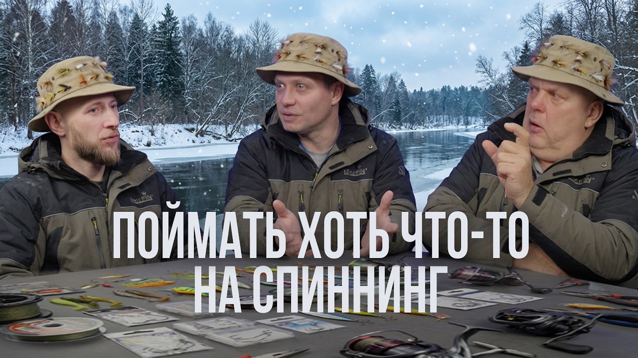 Поймать хоть что-то. Честный разговор о спиннинге в Беларуси. Вычиков, Лисовский и Грабовскис