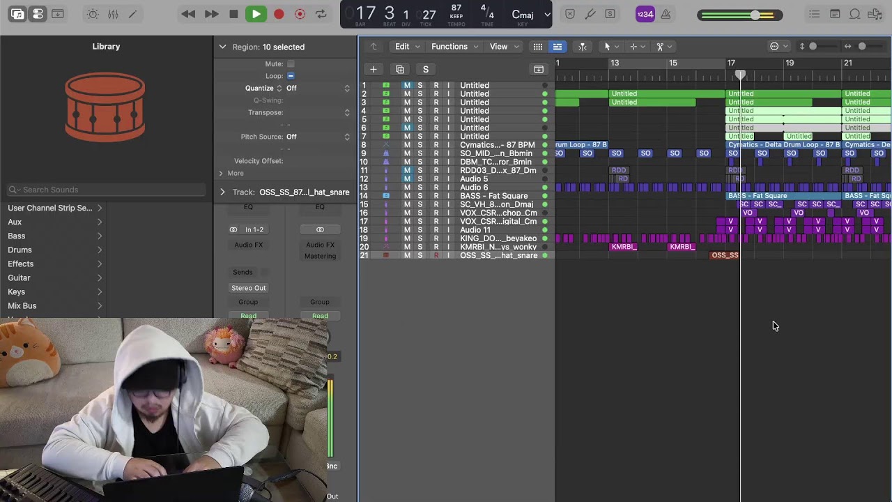 making beats