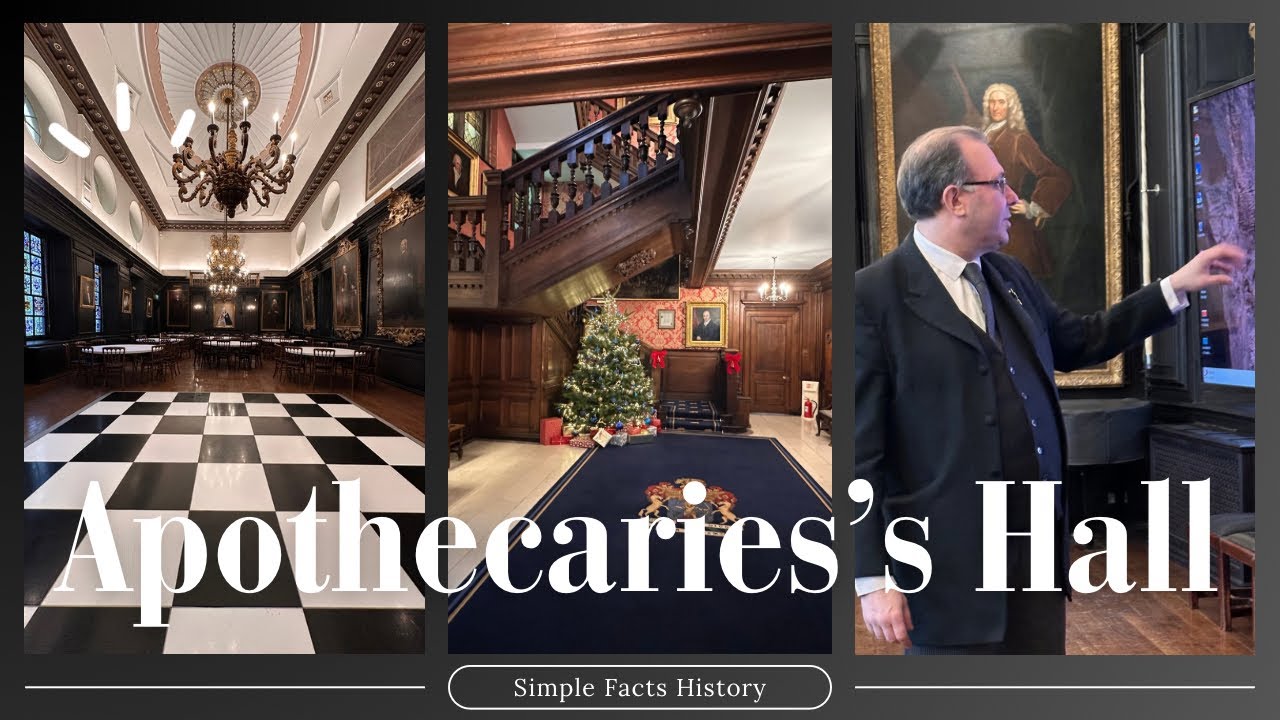 London’s oldest livery hall - part 1⚜️ #ApothecariesHall #LondonHistory #history #uk
