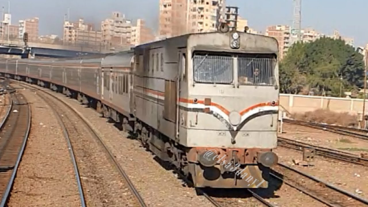 [ قطارات مصر ] مرور قطار 906 مباشر القاهرة بمحطة طنطا