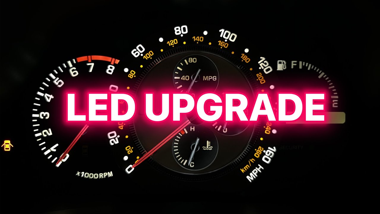 IS300 Dash / Cluster LED swap