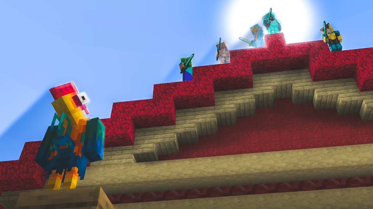 When a Bedrock Player Tries Java Bedwars…