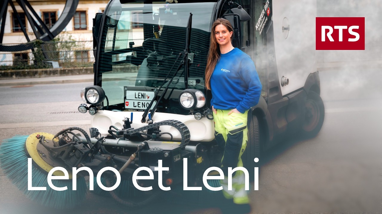 Employée de voirie, Lenora forme un duo de choc avec Leni, sa balayeuse