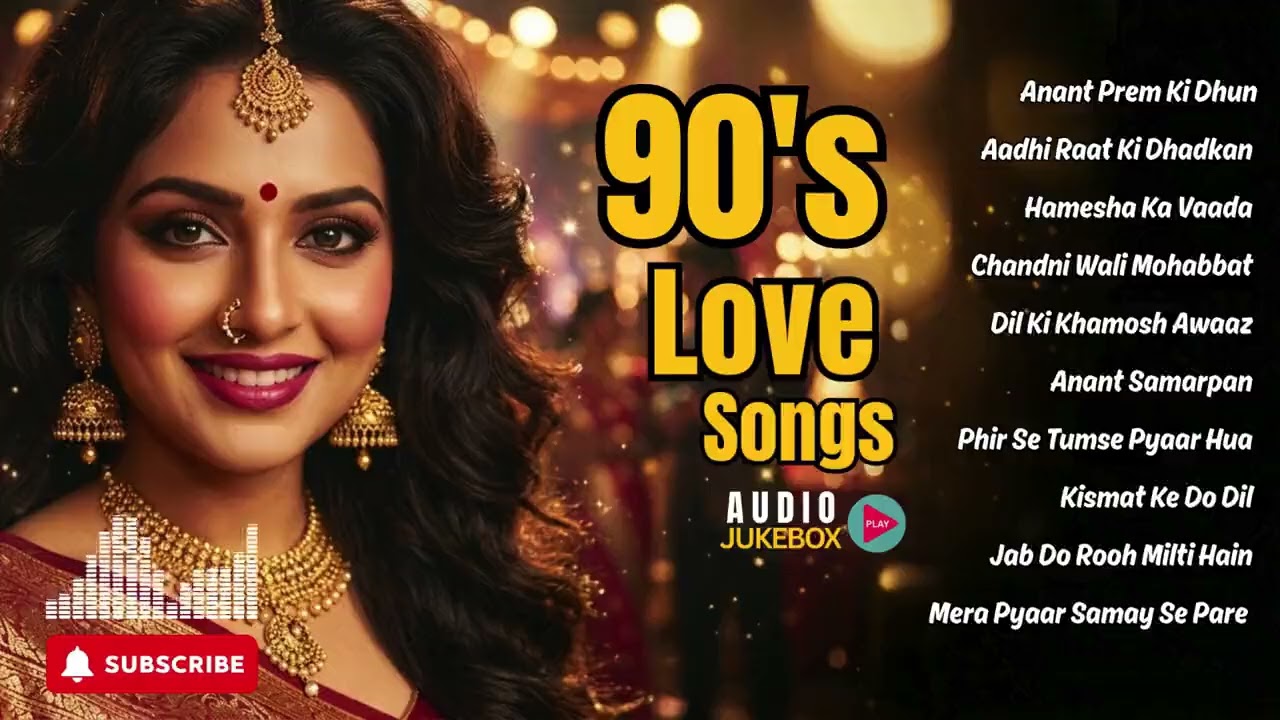 Best 90s Hindi Love Songs 💖 Evergreen Bollywood Romantic Hits Playlist