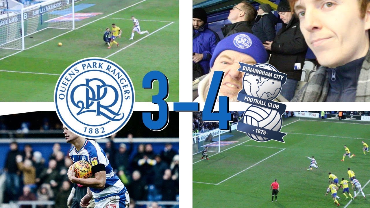 QPR 3-4 BIRMINGHAM - 7 GOAL THRILLER! 2018/2019 MATCHDAY VLOG