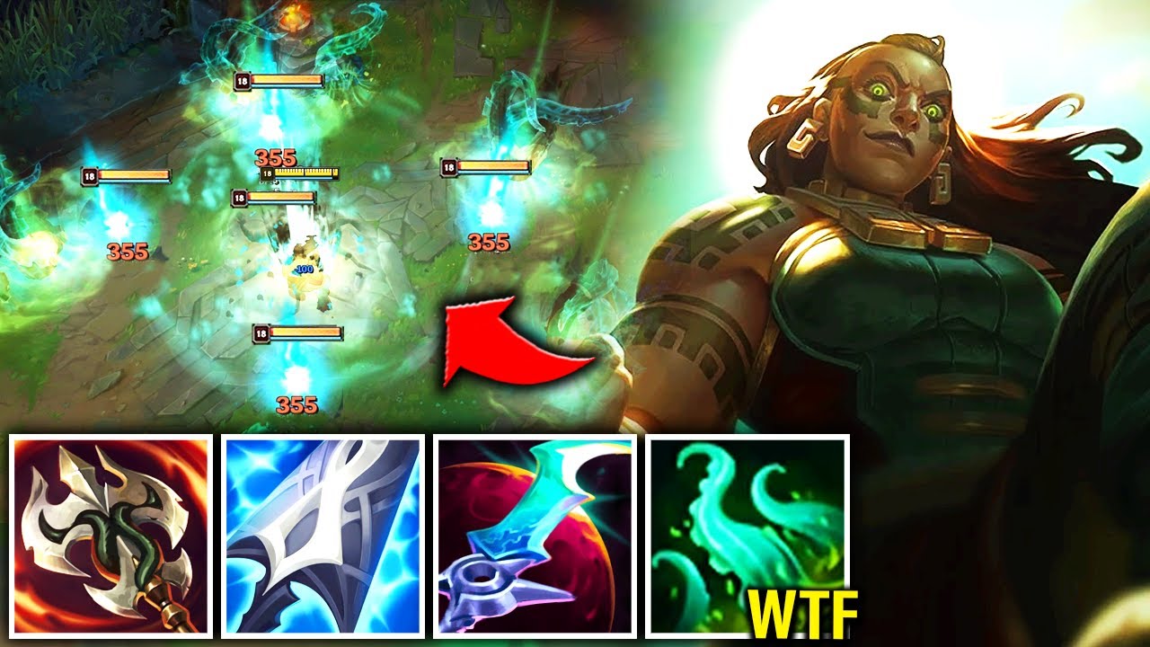 Illaoi but my ult deletes the entire enemy team (tentacles are cracked)