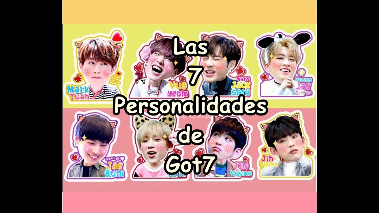 Las 7 personalidades de GOT7