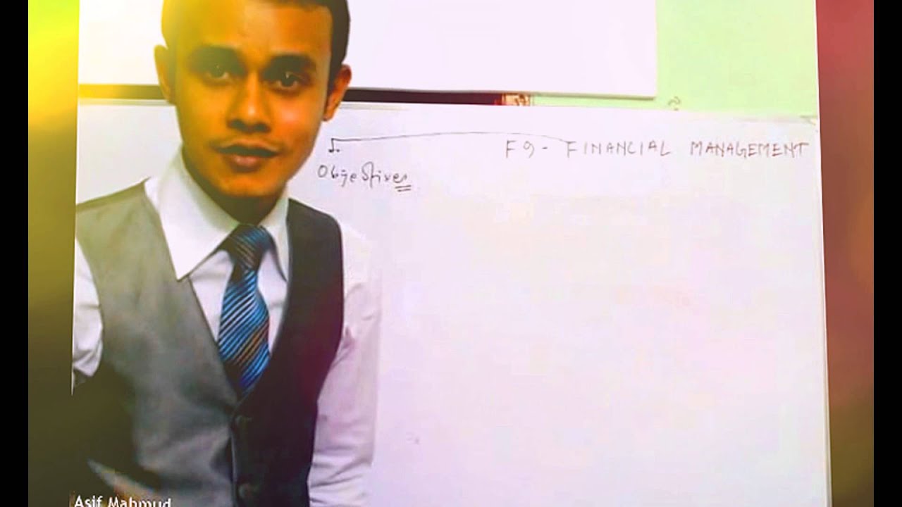 Online accounting courses - myACCA F9