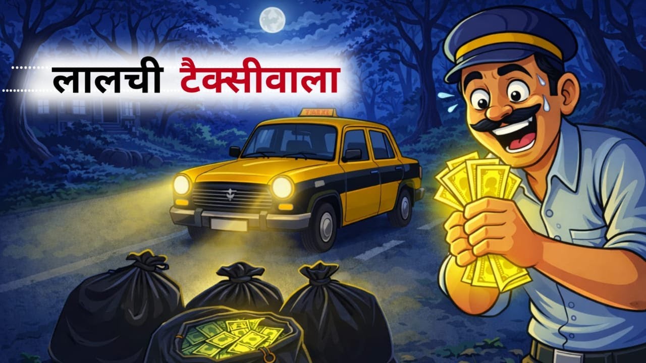 लालची टैक्सीवाला l The Greedy Taxi Driver l Hindi Kahaniya l Moral Stories l Dream Victory Tales l
