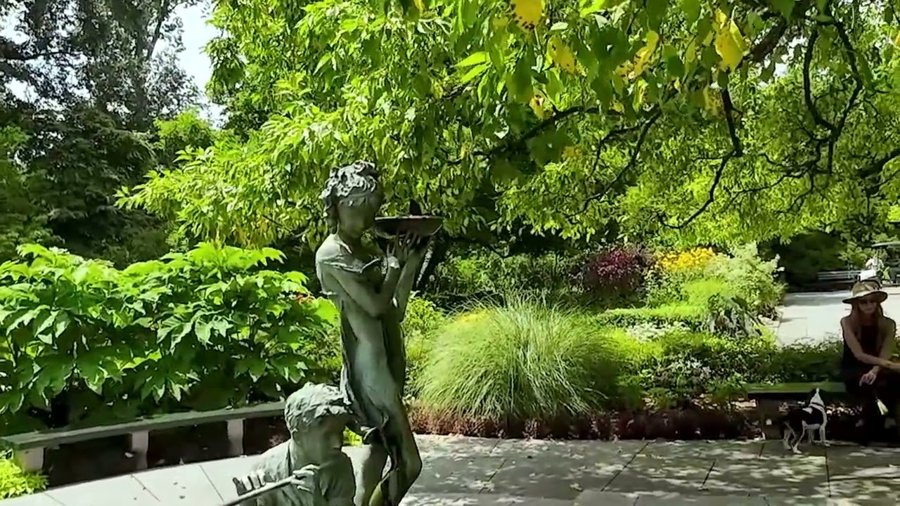 Central Park. Conservatory Garden