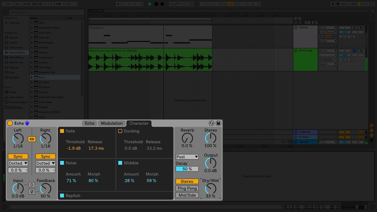 Learn Live: Echo &ndash; Character section