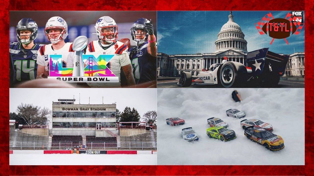Clash Chaos, NASCAR Title Picks, Super Bowl 60 Preview & IndyCar Hits D.C!